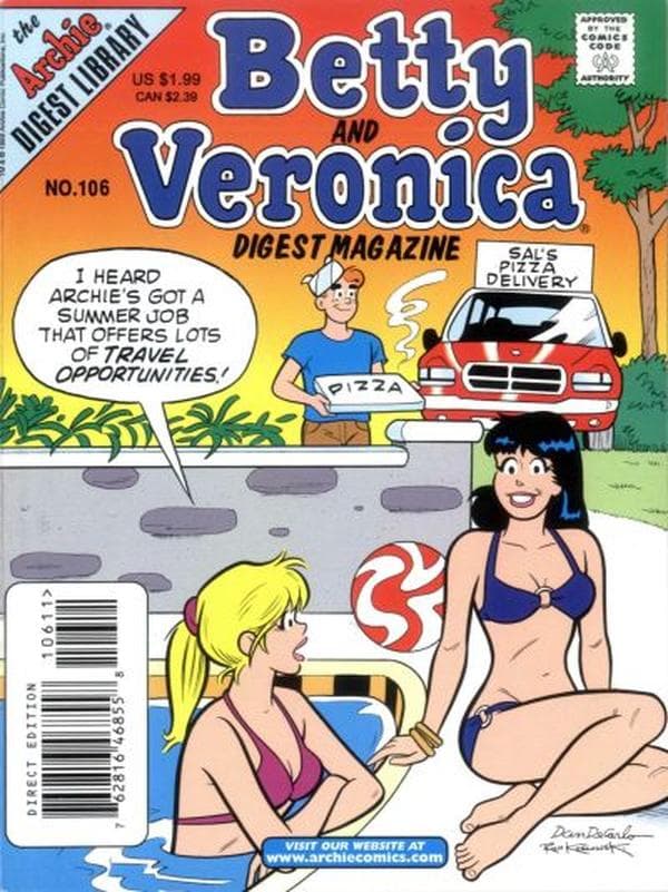 Betty and Veronica Comics Digest Magazine #106