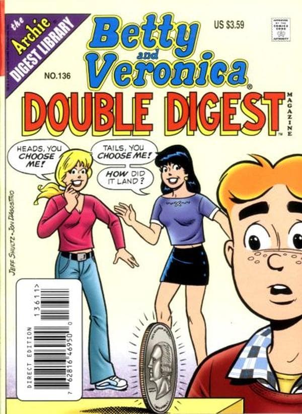 Betty & Veronica (Jumbo Comics) Double Digest #136