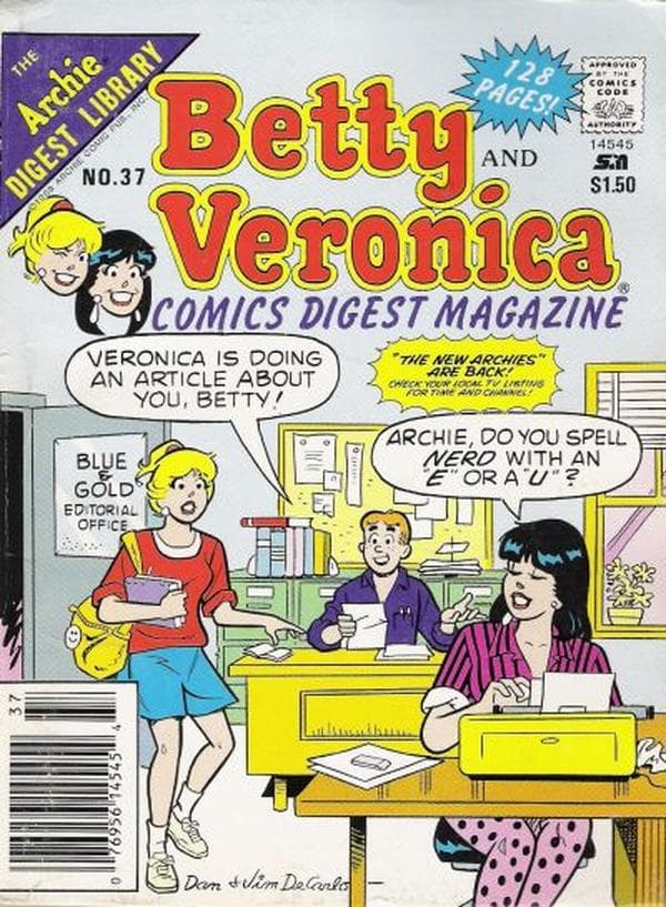 Betty and Veronica Comics Digest Magazine #37