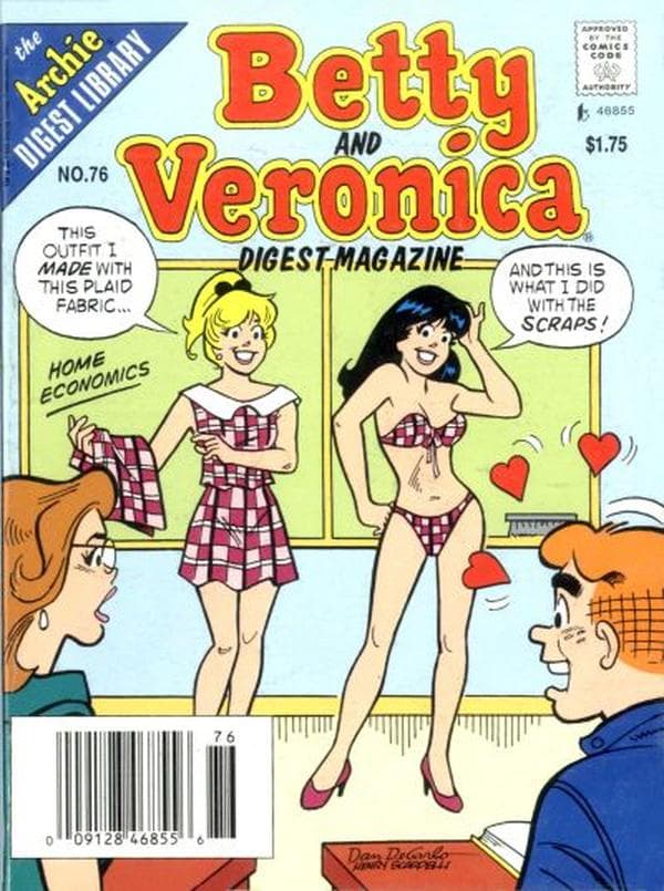 Betty and Veronica Comics Digest Magazine #76