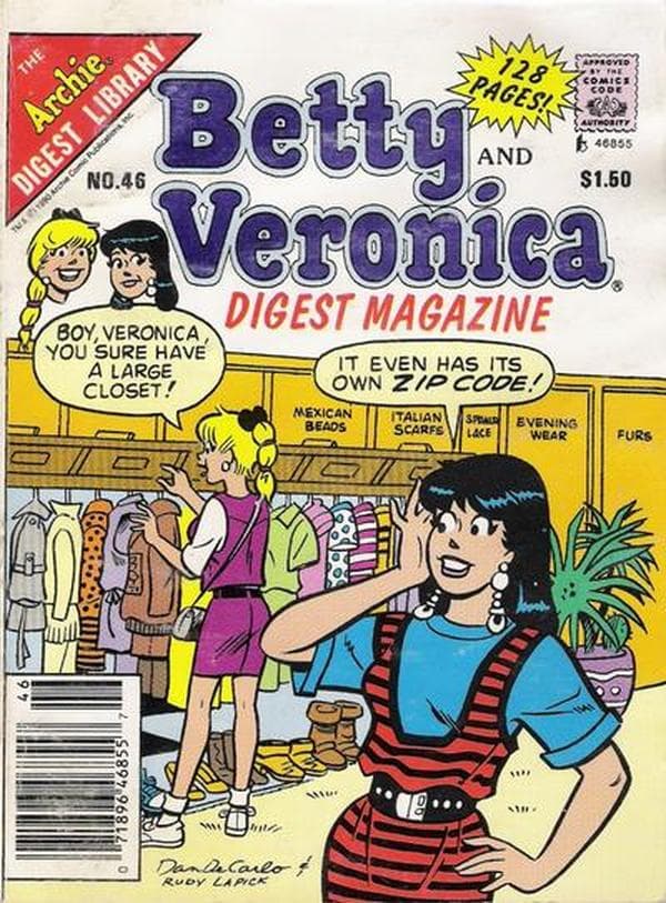 Betty and Veronica Comics Digest Magazine #46