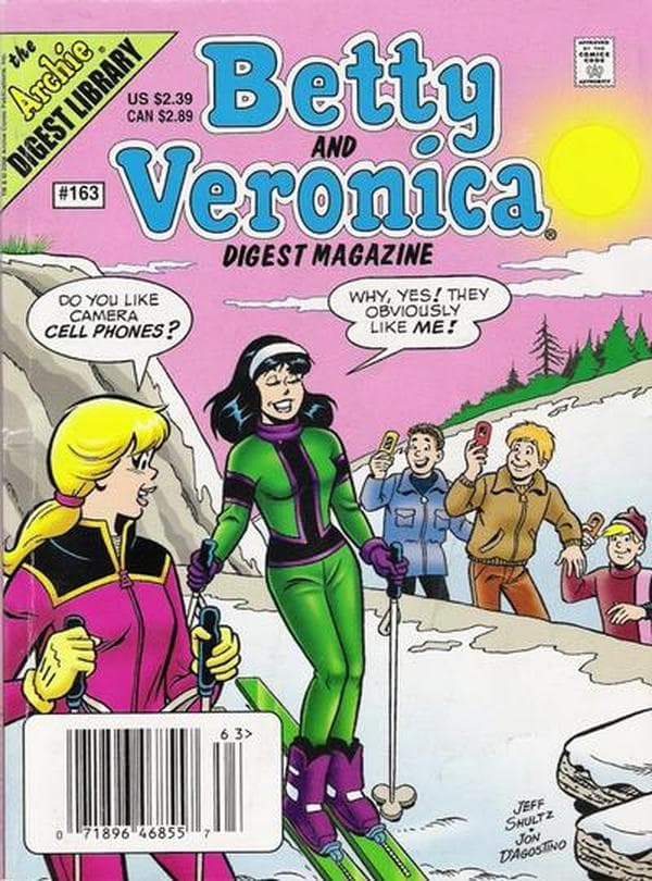 Betty and Veronica Comics Digest Magazine #163