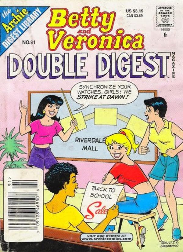 Betty & Veronica (Jumbo Comics) Double Digest #91