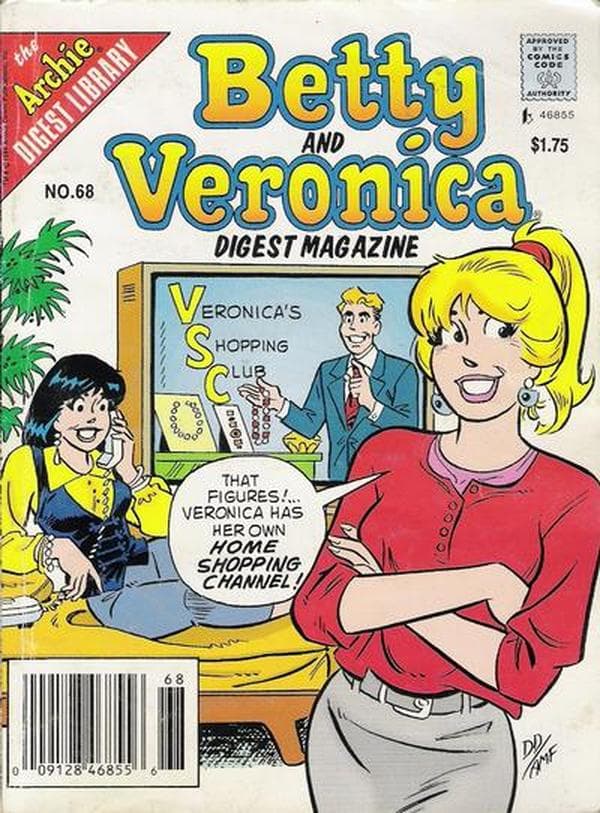 Betty and Veronica Comics Digest Magazine #68