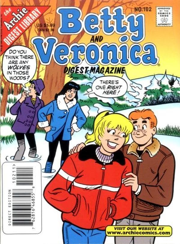 Betty and Veronica Comics Digest Magazine #102