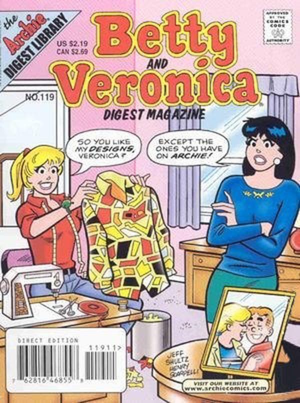 Betty and Veronica Comics Digest Magazine #119