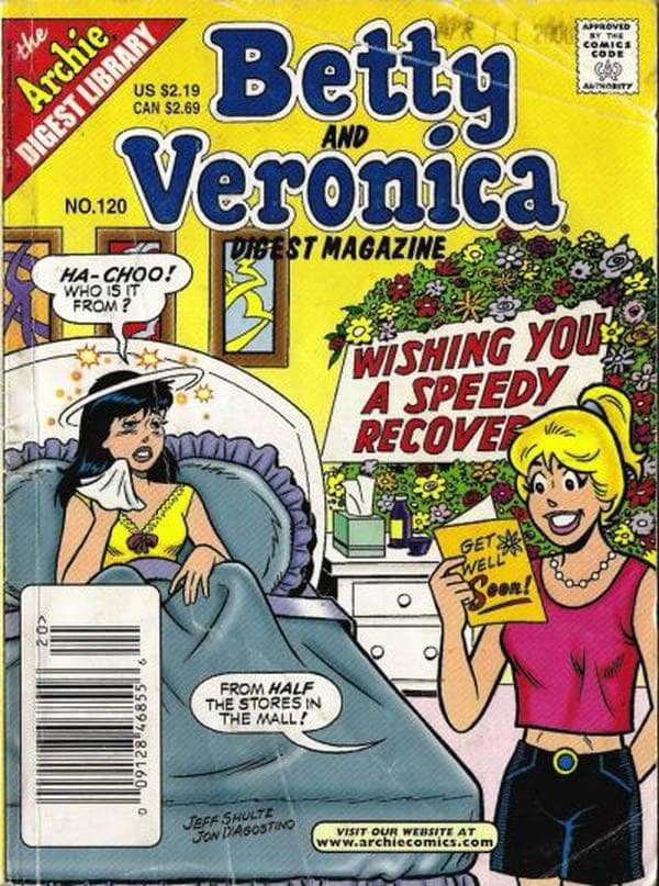 Betty and Veronica Comics Digest Magazine #120