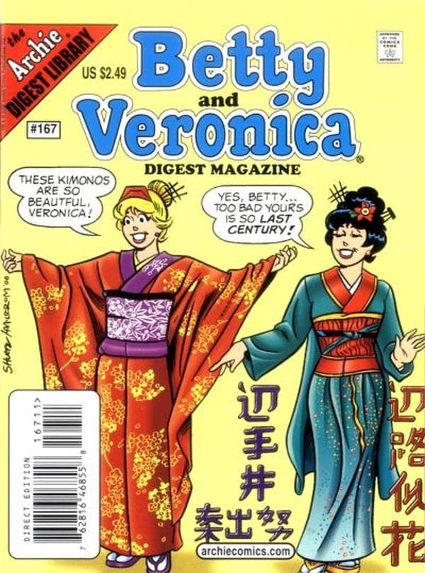 Betty and Veronica Comics Digest Magazine #167