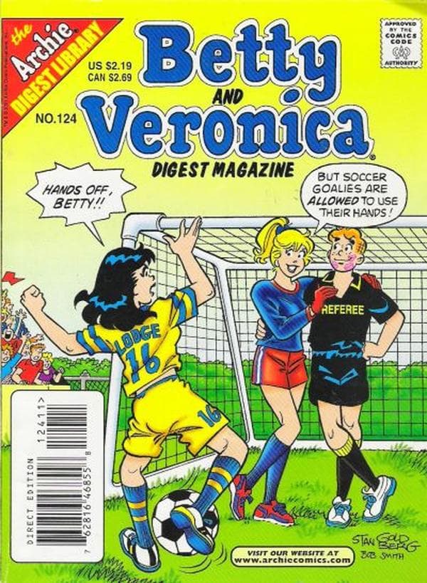 Betty and Veronica Comics Digest Magazine #124