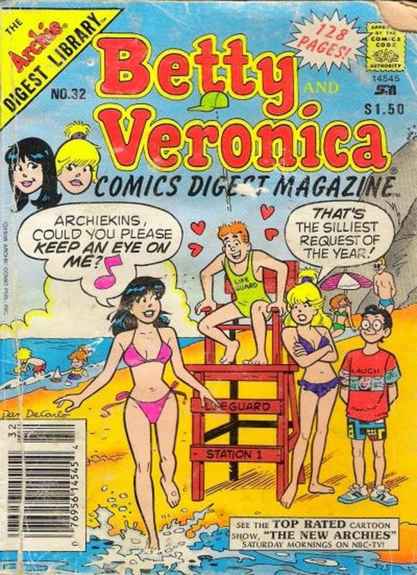 Betty and Veronica Comics Digest Magazine #32