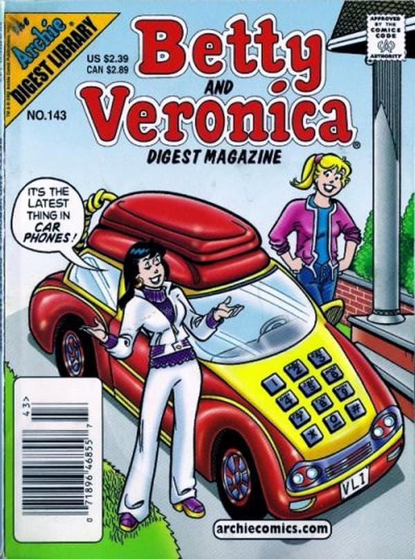 Betty and Veronica Comics Digest Magazine #143