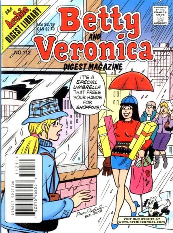 Betty and Veronica Comics Digest Magazine #112