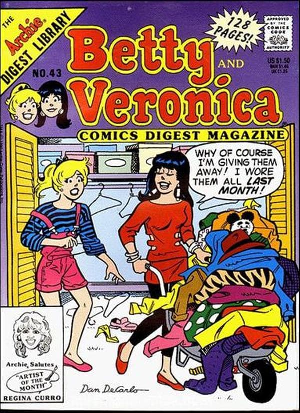 Betty and Veronica Comics Digest Magazine #43