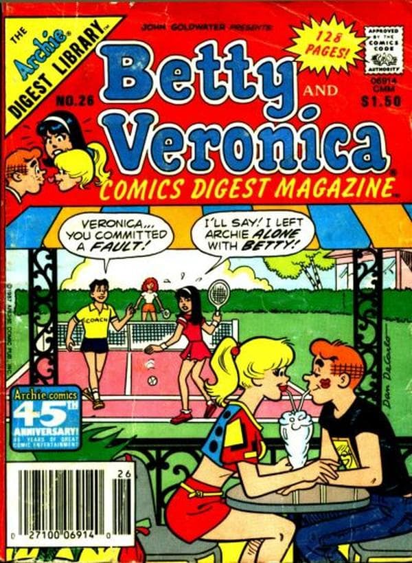 Betty and Veronica Comics Digest Magazine #26