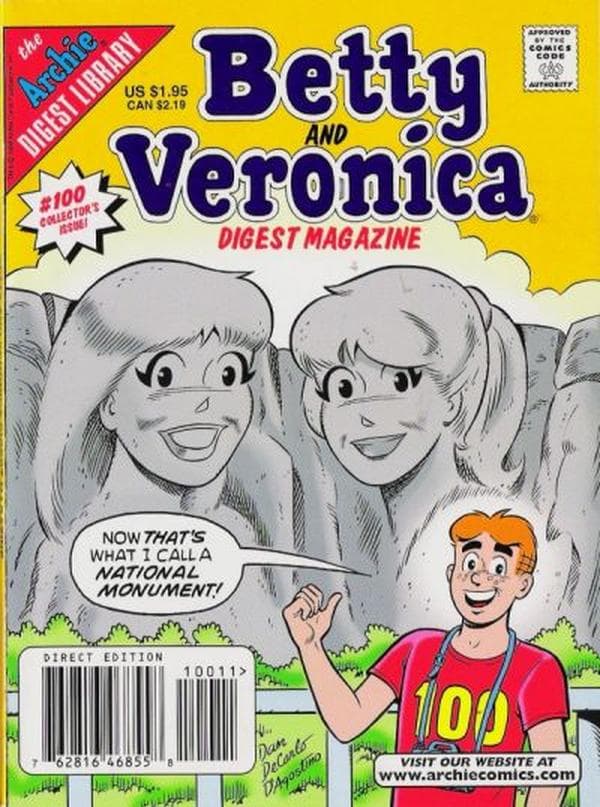 Betty and Veronica Comics Digest Magazine #100