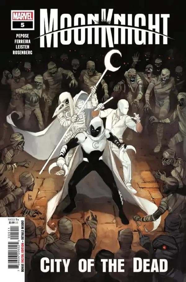 Moon Knight: City of the Dead #5 cover