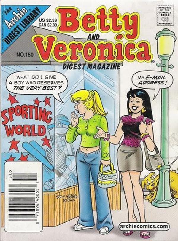 Betty and Veronica Comics Digest Magazine #150