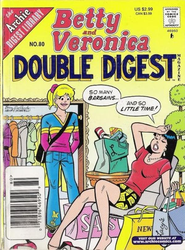 Betty & Veronica (Jumbo Comics) Double Digest #80