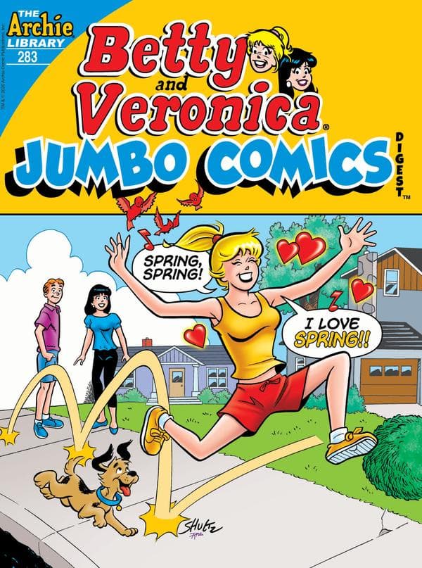 Betty & Veronica (Jumbo Comics) Double Digest #283 cover
