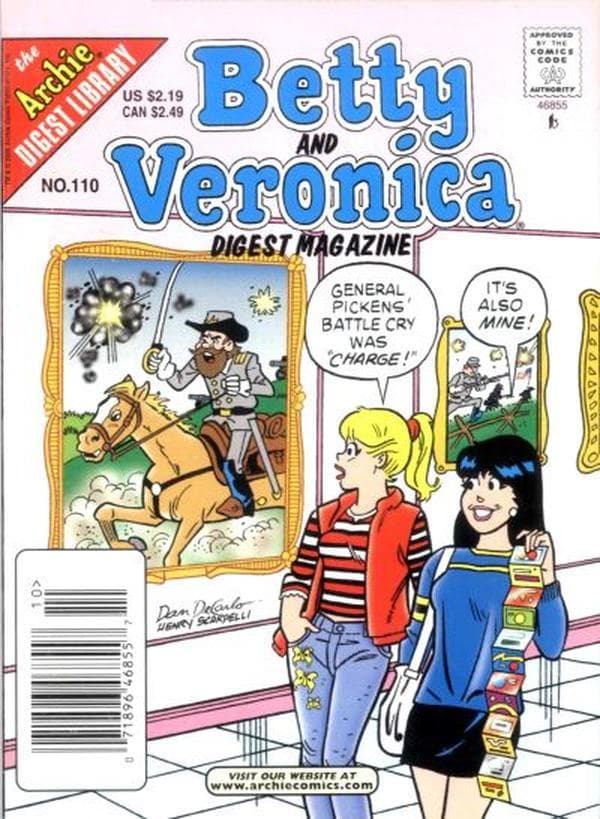 Betty and Veronica Comics Digest Magazine #110