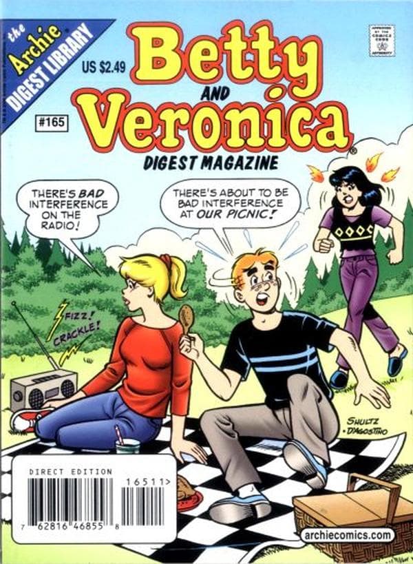 Betty and Veronica Comics Digest Magazine #165