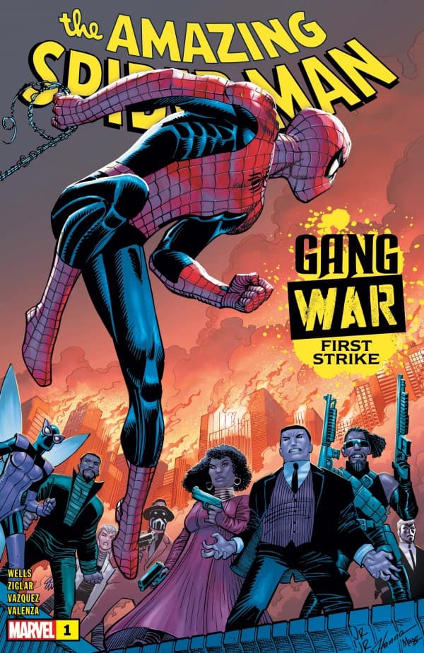 The Amazing Spider-Man: Gang War: First Strike #1 cover
