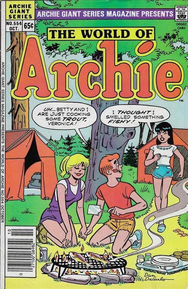 Archie Giant Series Magazine #554 cover