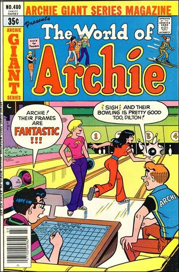 Archie Giant Series Magazine #480 cover