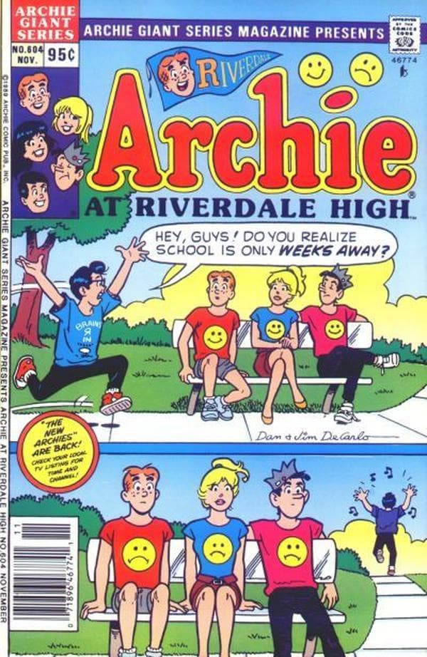 Archie Giant Series Magazine #604 cover