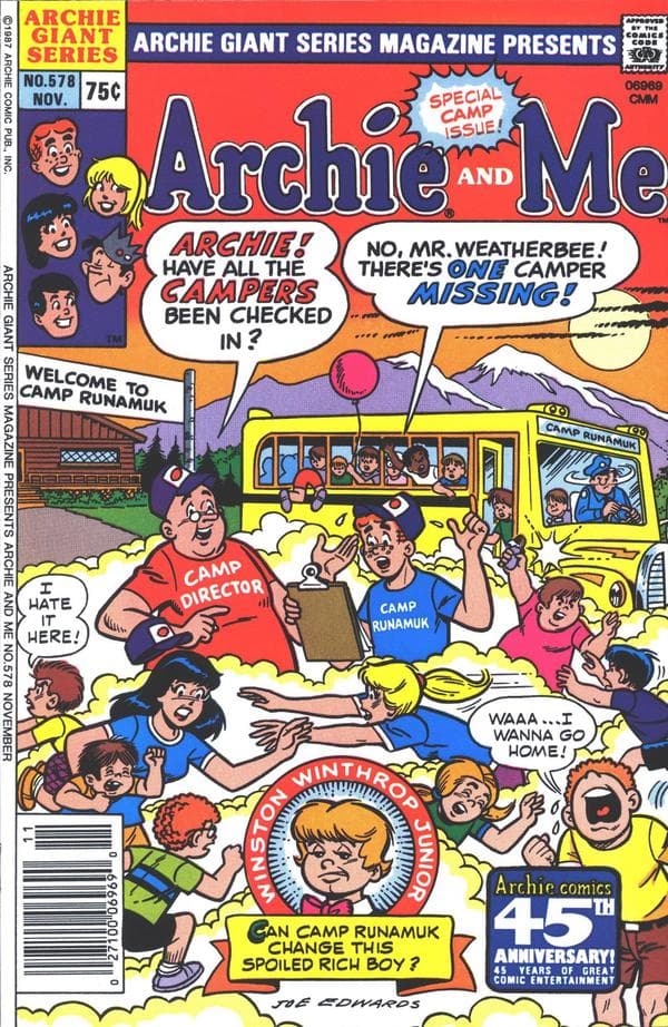 Archie Giant Series Magazine #578 cover