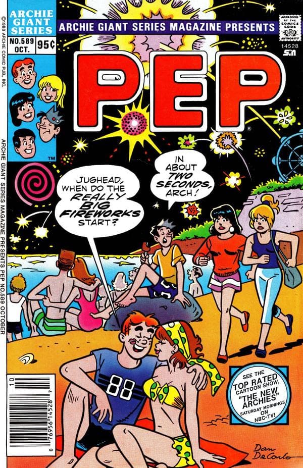 Archie Giant Series Magazine #589 cover