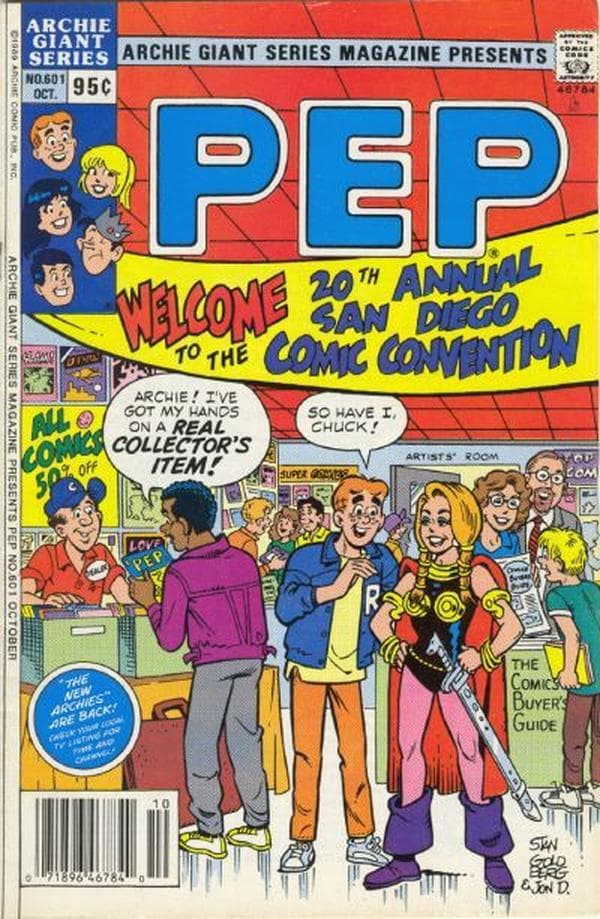 Archie Giant Series Magazine #601 cover