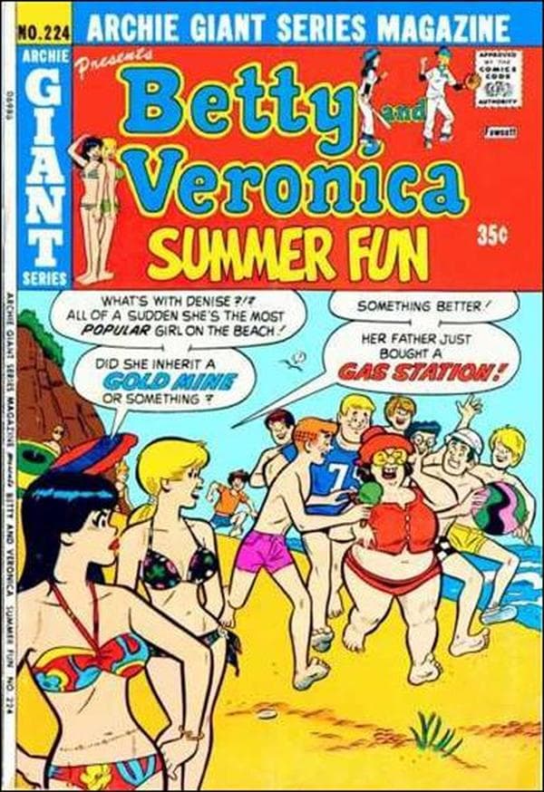 Archie Giant Series Magazine #224 cover
