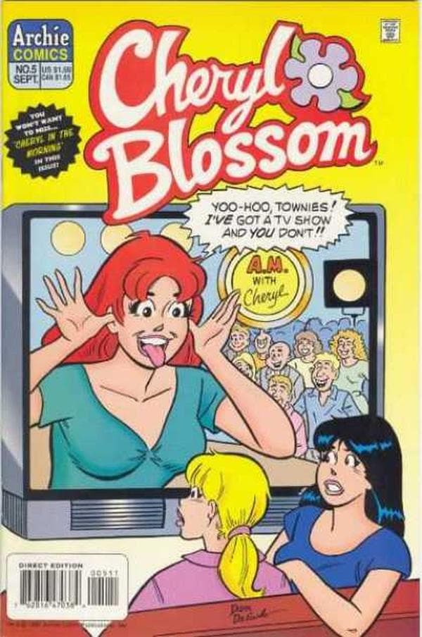 Cheryl Blossom #5 cover