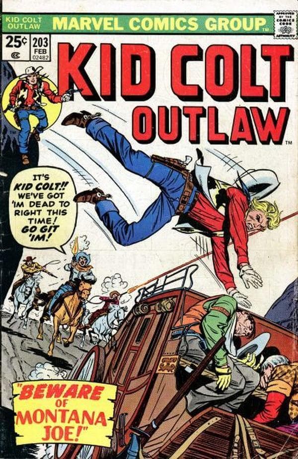 Kid Colt Outlaw #203