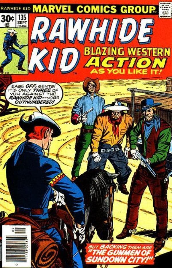 The Rawhide Kid #135 cover