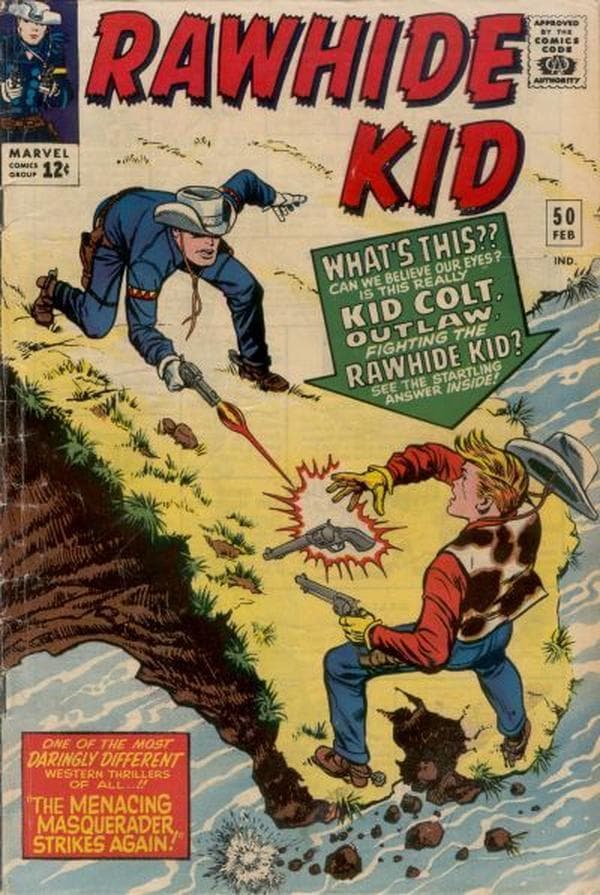 The Rawhide Kid #50 cover