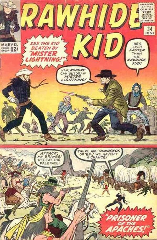 The Rawhide Kid #34 cover