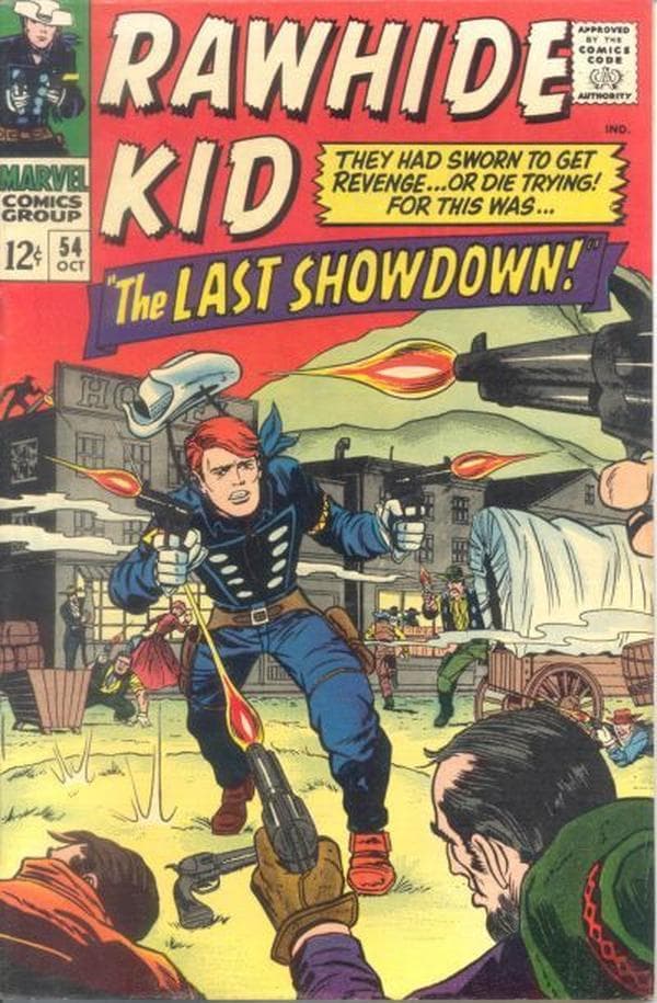 The Rawhide Kid #54 cover
