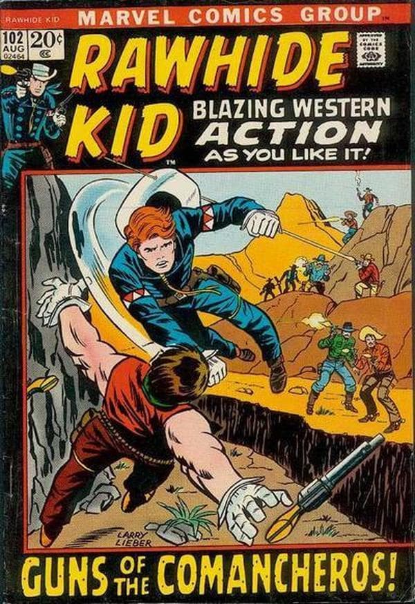 The Rawhide Kid #102 cover