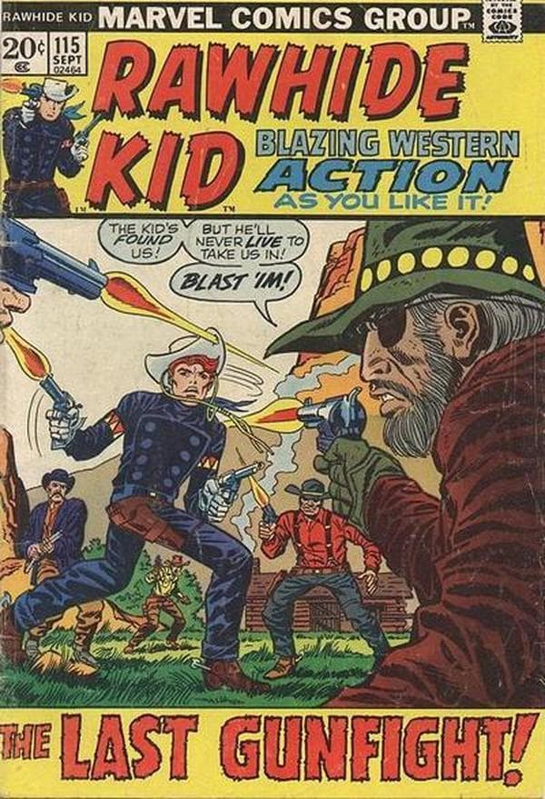 The Rawhide Kid #115 cover