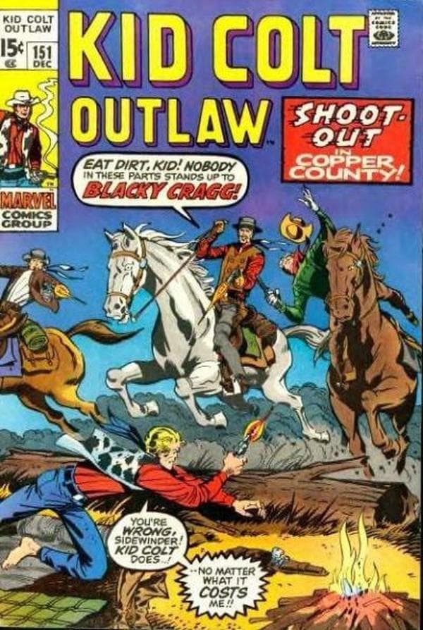 Kid Colt Outlaw #151