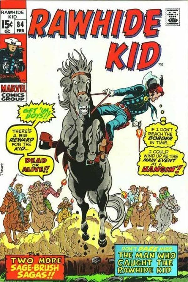 The Rawhide Kid #84 cover