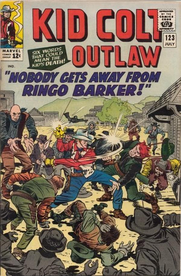 Kid Colt Outlaw #123