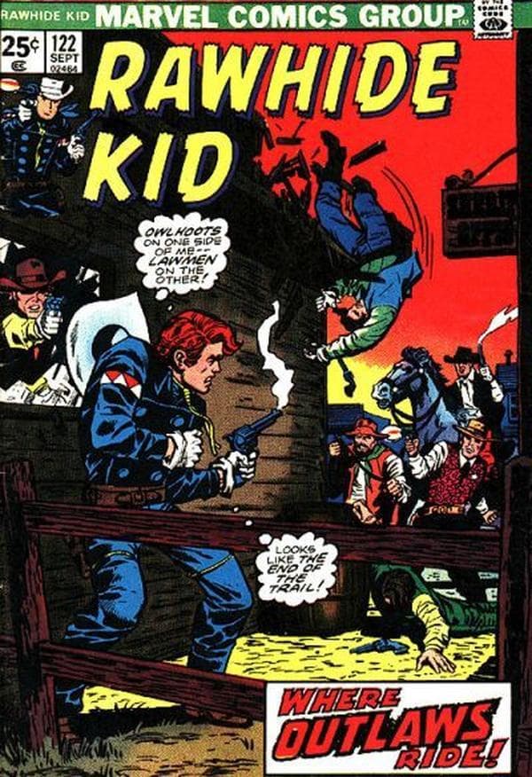 The Rawhide Kid #122 cover