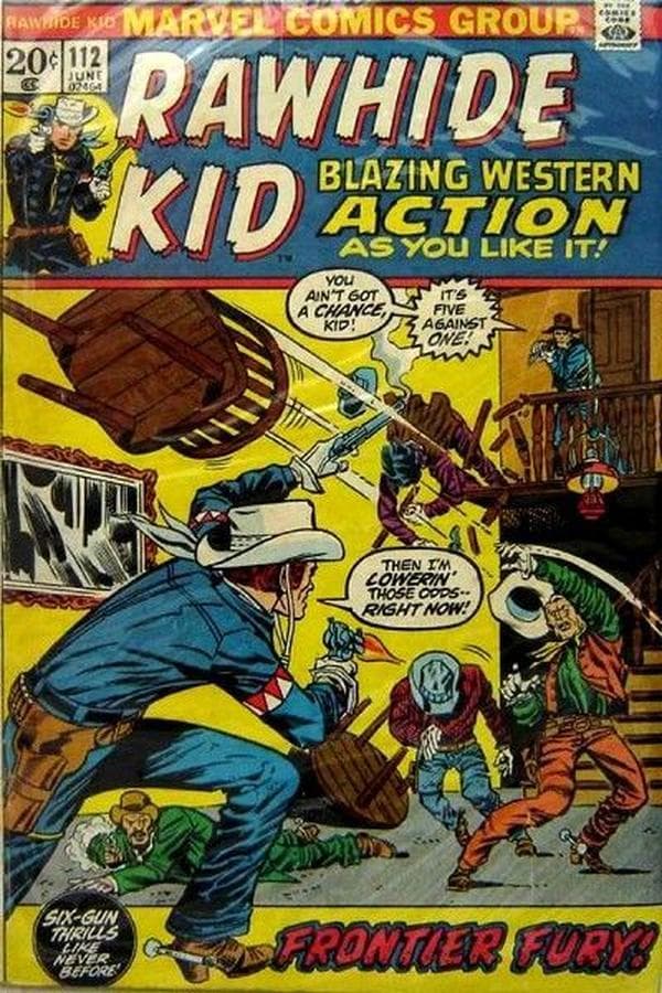 The Rawhide Kid #112 cover