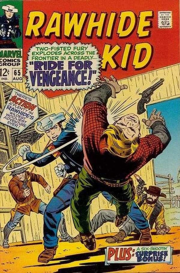 The Rawhide Kid #65 cover