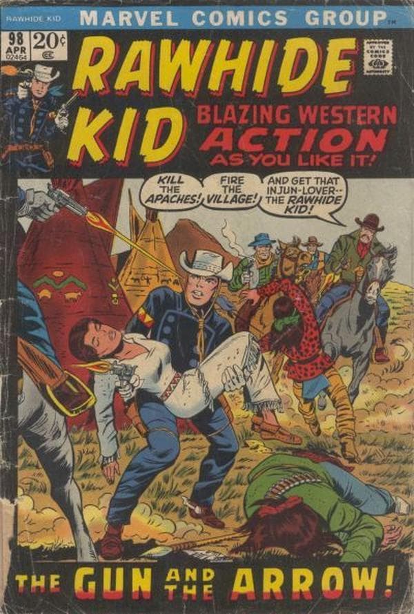 The Rawhide Kid #98 cover