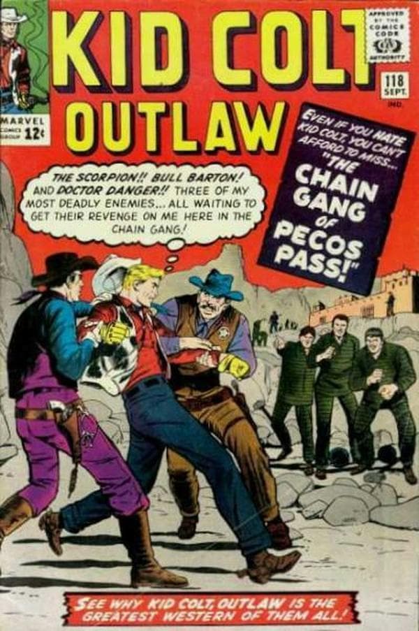 Kid Colt Outlaw #118