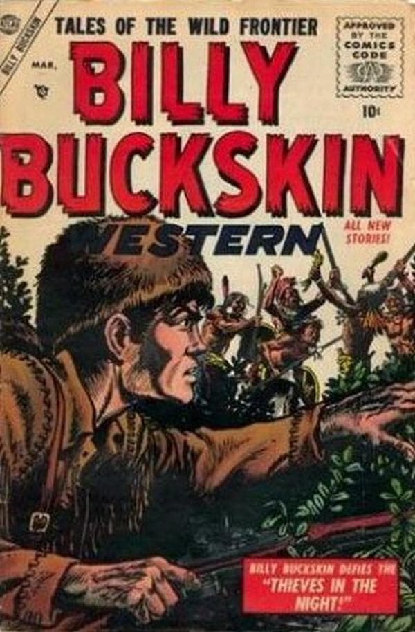 Billy Buckskin #3 cover